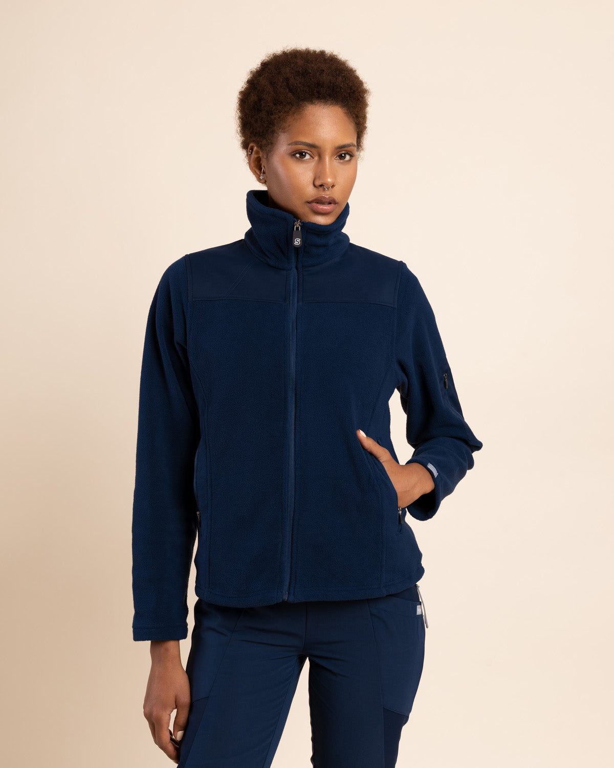 POLAR MICROFLEECE MUJER MARINO - Main Image