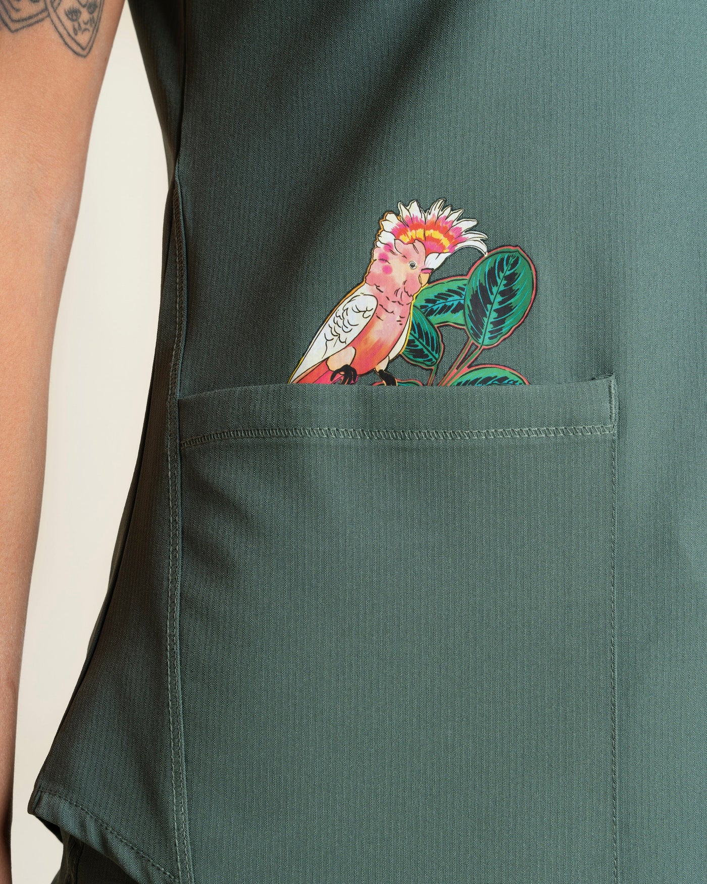 TOP MUJER WONDER JUNGLE