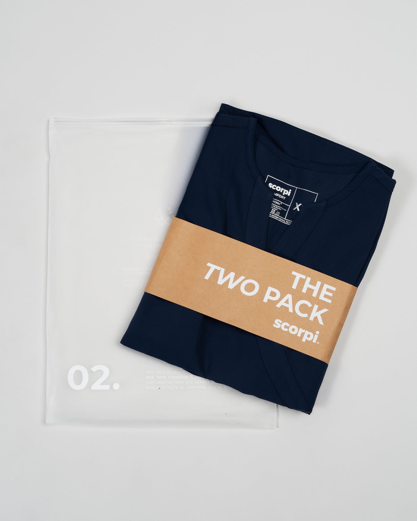 TWO PACK TOP MUJER COMFORT