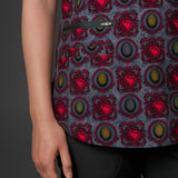 TOP MUJER PRINT GAME OF THRONES