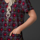 TOP MUJER PRINT GAME OF THRONES