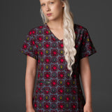 TOP MUJER PRINT GAME OF THRONES