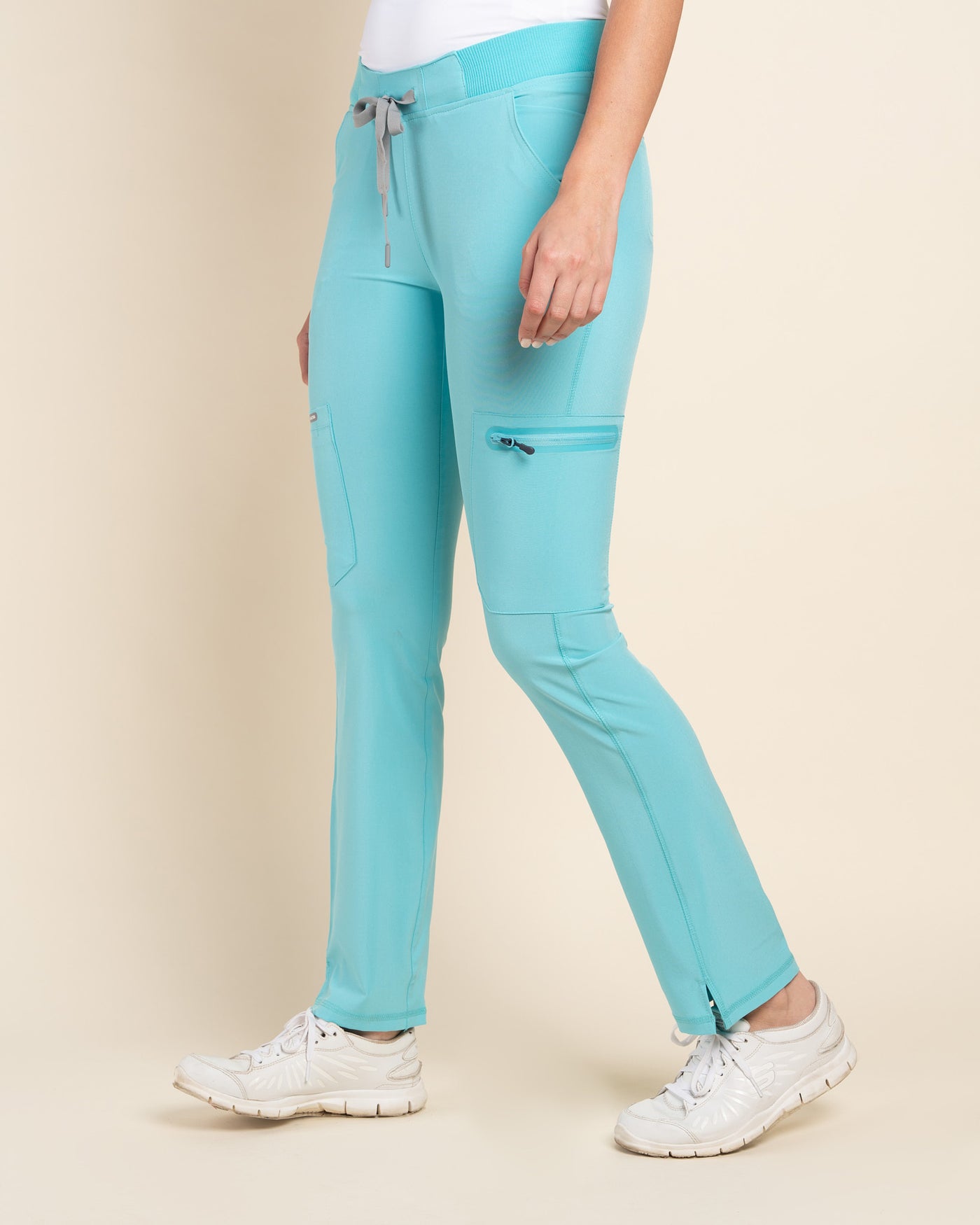 PANTALÓN MUJER SPORT STRETCH TURQUESA