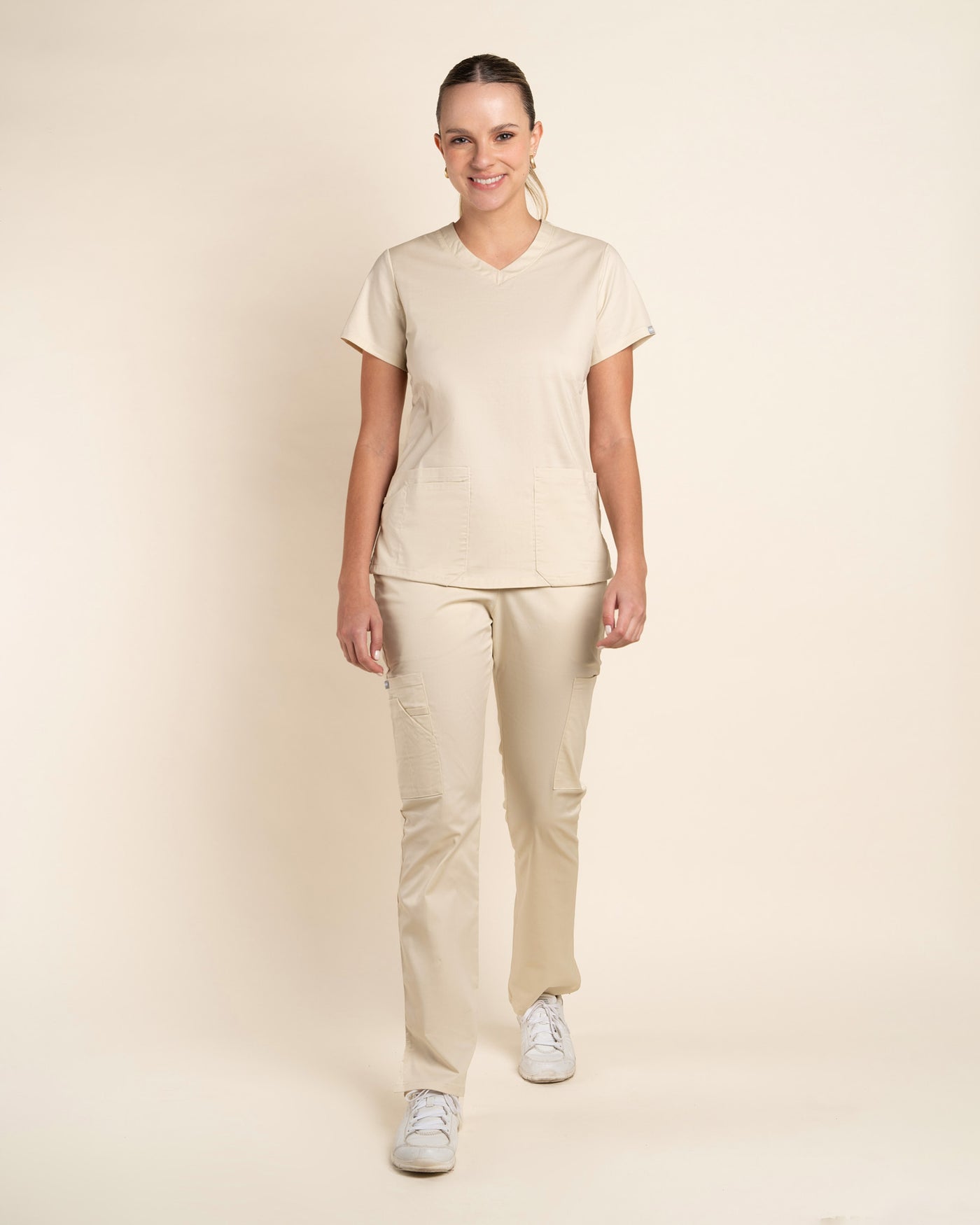 Pantalones De Algodón para Mujer en Blanco: Ahora hasta −63%