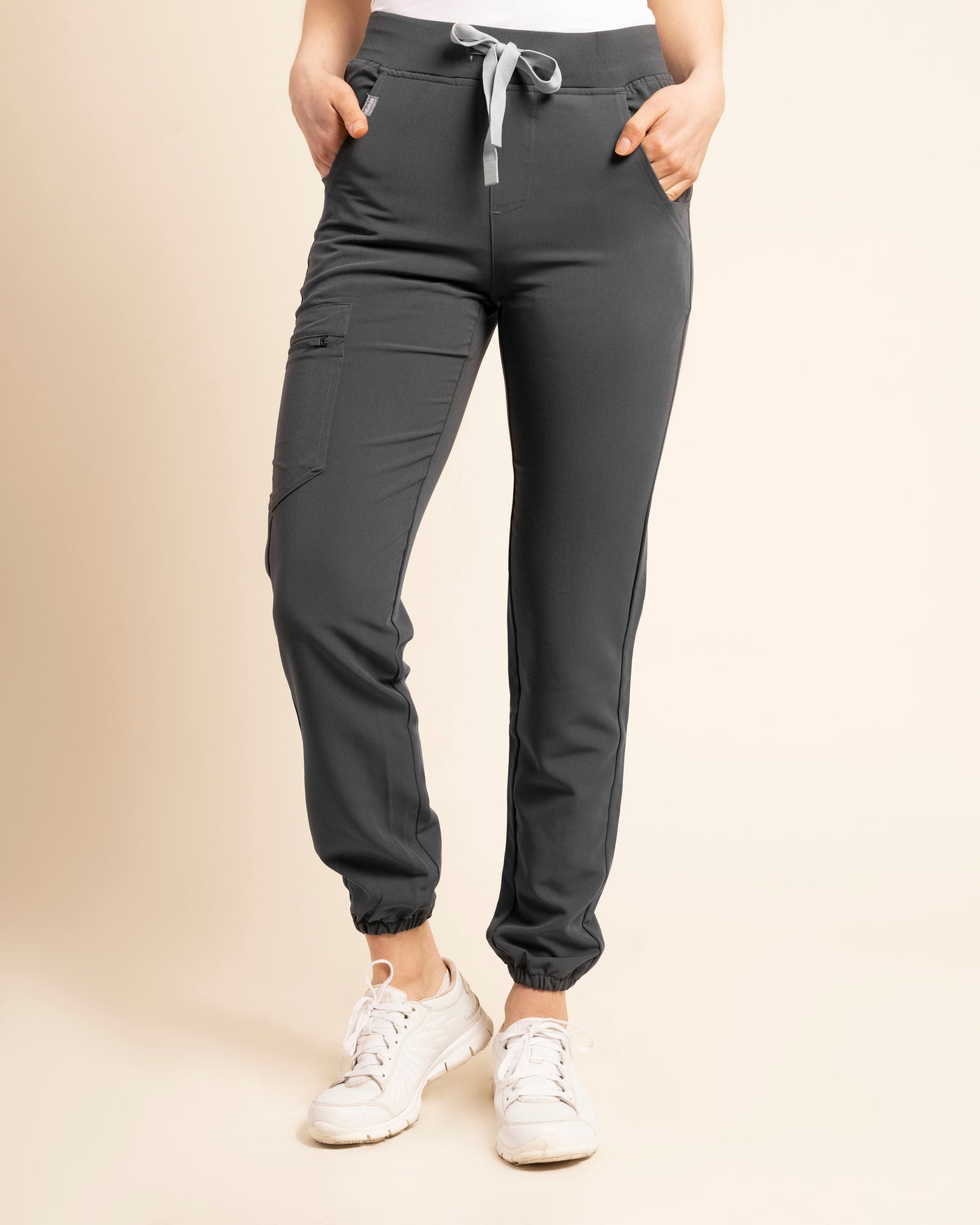 JOGGER MUJER ACTIVE GRIS – Scorpi