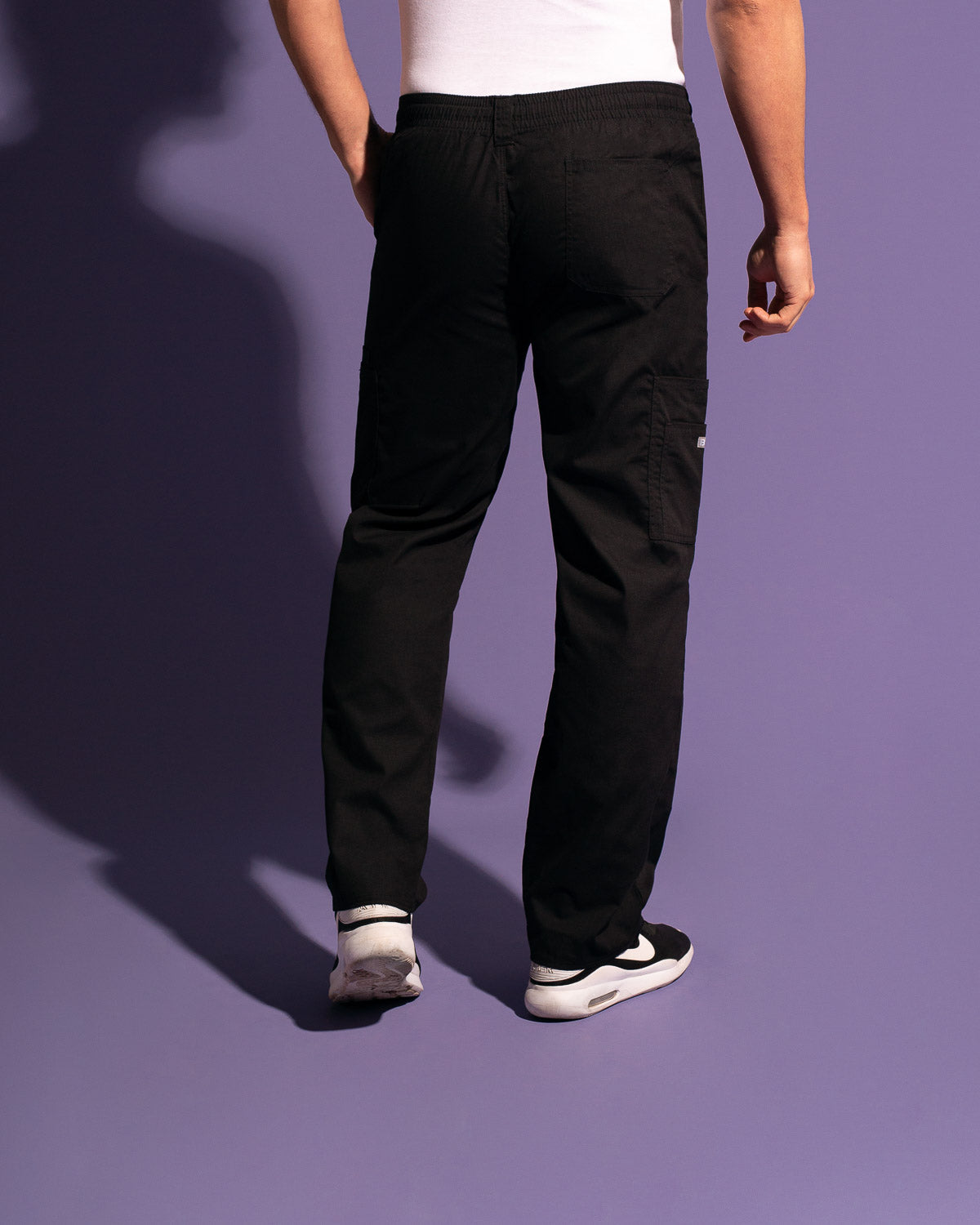 Pantalón Negro Hombre COMFORT